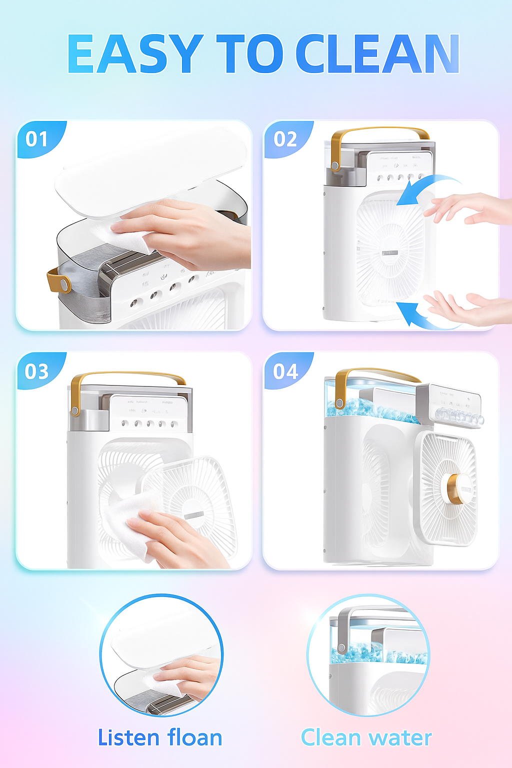 Fan Air Cooler fan USB Electric Fan